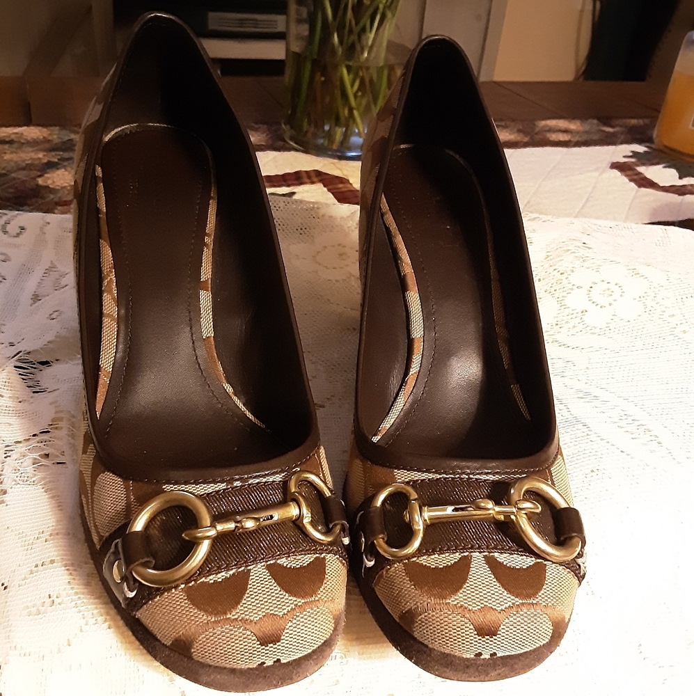 Coach Izzy Wedge Platforms